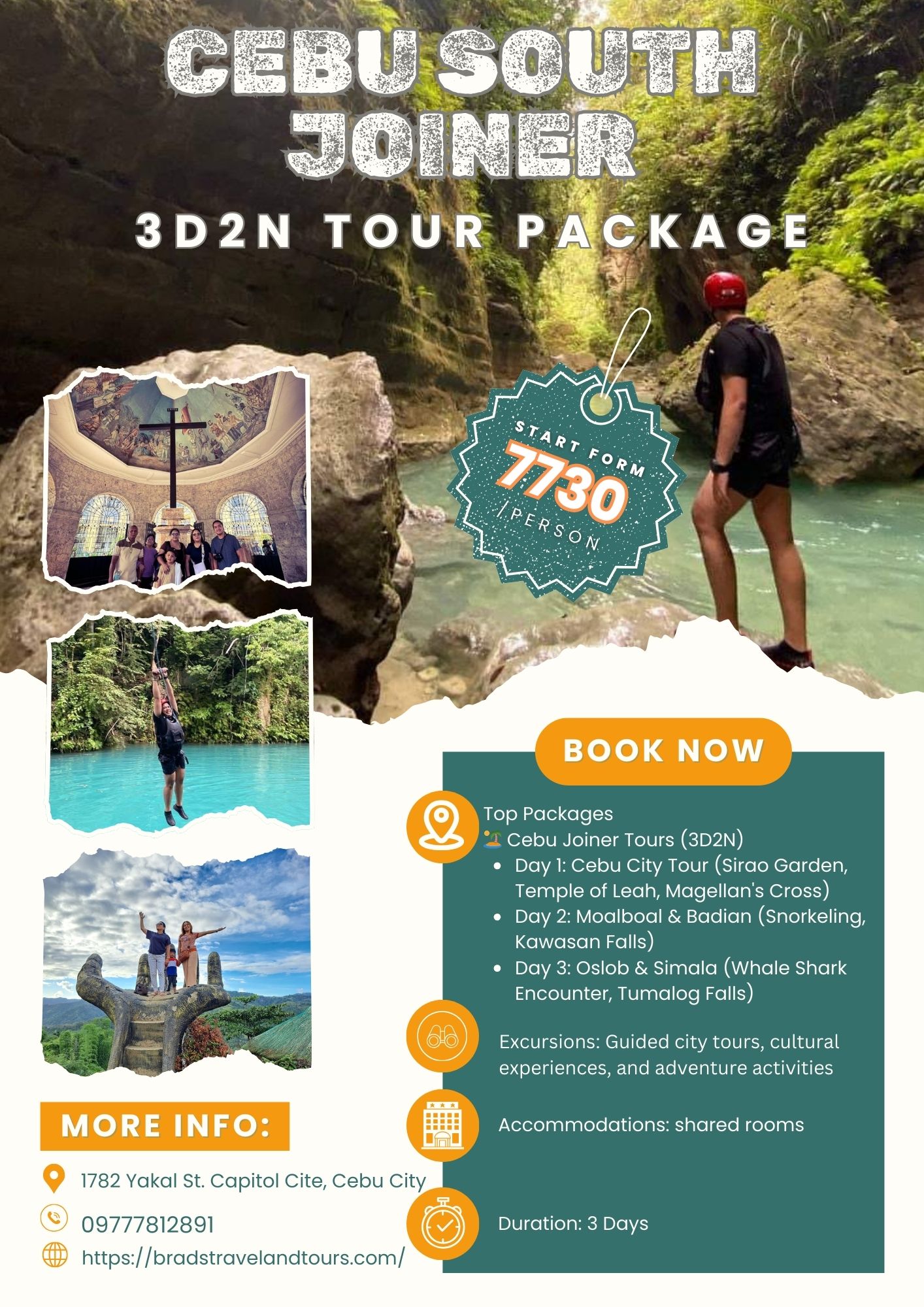 Cebu Joiner Tour Package